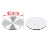 sourcing map Set of 4 45 mm Silver Car Wheel
