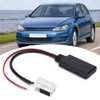 Car Bluetooth Module 12V AUX-IN Cable Wireless Audio Adapter Replacement