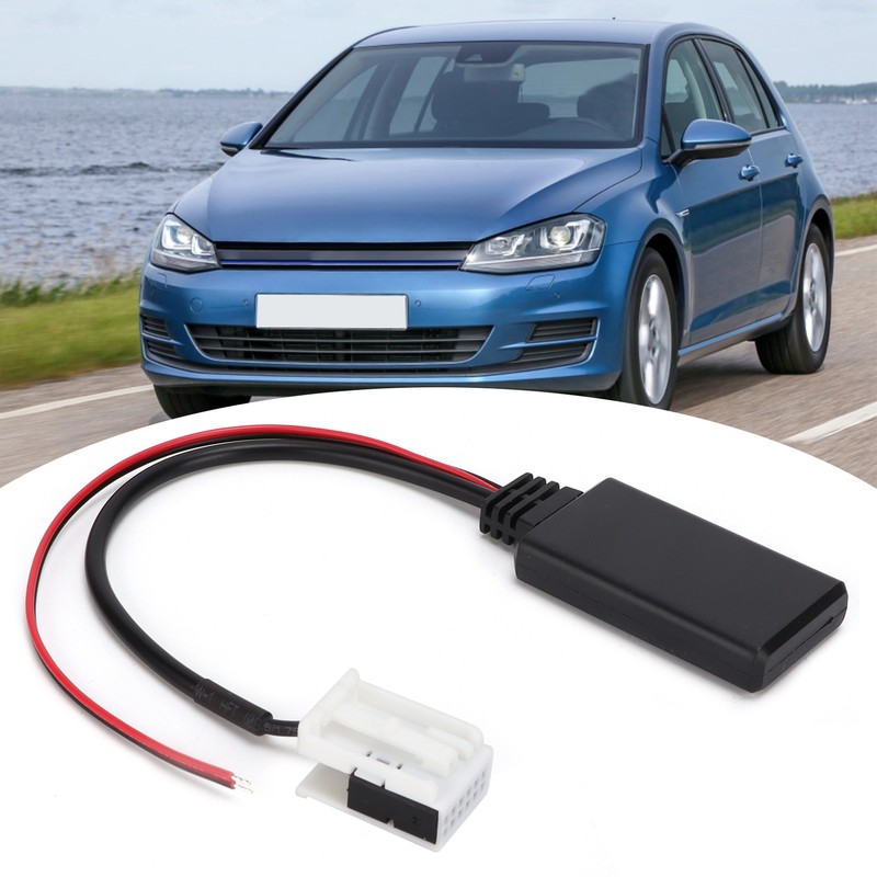 Car Bluetooth Module 12V AUX-IN Cable Wireless Audio Adapter Replacement