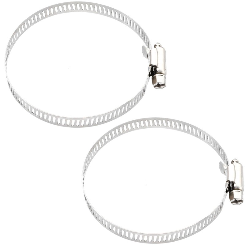 Motoforti Universal Motorcycle Exhaust Heat Shield Chrome Plated Iron Exhaust