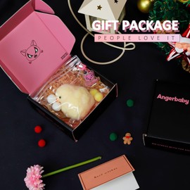 4PCS Taba Squishy Chick Toys, Hand Make Fidget Chicken Silicone Squeeze Toys Ultra Soft for Kids & Adults, Pinch Family Chick Soft Squishy Fidget Toys for Stress Relief