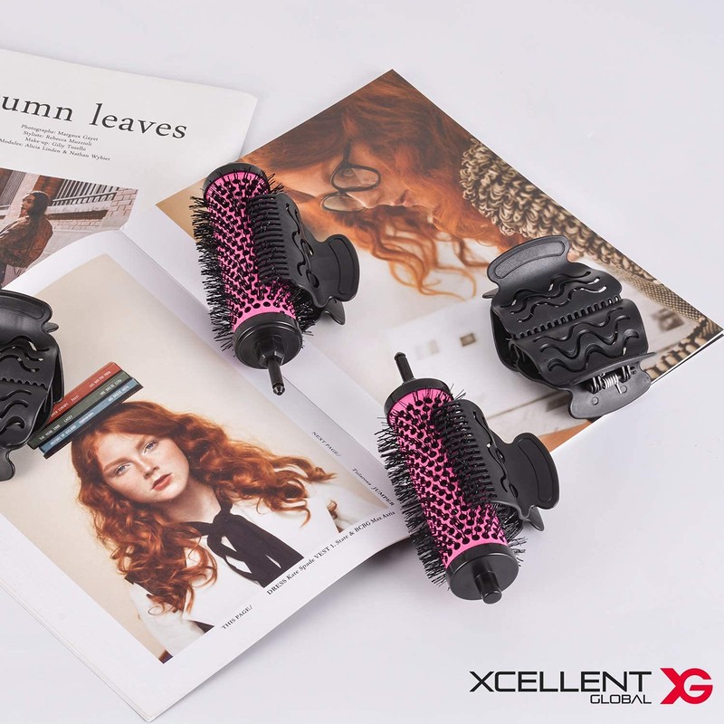 Round Brush Set for Blow Drying - Round Hair Brush