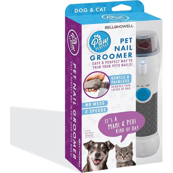 Bell+Howell Bell+Howell Pawperfect Cordless Dog and Cat Nail Trimmer Rotating