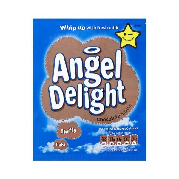 Angel Delight Chocolate 59g (Pack of 5)