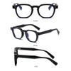 FEISEDY B1272 Blue Light Cut Glasses, Thick Cell Frame, Date