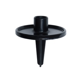 Flipstick Terrain Foot Beach Attachment for Sandy, Moorasty Soils for Hiking Poles Diameter 19 mm Black