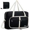 Xevera Foldable Travel Duffle Bag, for Airplane Personal Item, Carry
