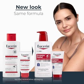 Eucerin Paquete Múltiple de Alivio para Eczema: Crema y Gel de Baño & Crema Corporal. Multipack