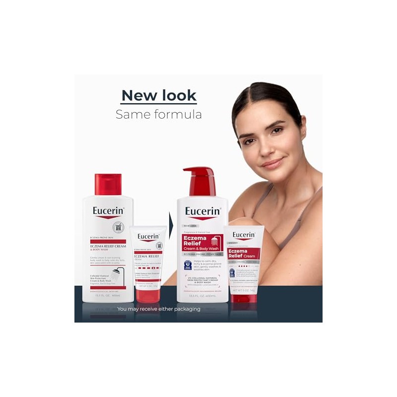 Eucerin Paquete Múltiple de Alivio para Eczema: Crema y Gel