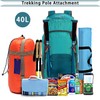 G4Free 40L Lightweight Foldable Hiking Backpack Travel Camping Trekking Daypack