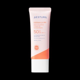 Astra [에스트라]더마UV365 레드진정 톤업 선크림 SPF 50+/ PA++++ 40ML [Astra] Derma UV365 Red Soothing Tone-Up Sunscreen SPF 50+/ PA++++ 40ML
