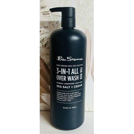 BEN SHERMAN 3-in-1 Sea Salt And Cedar All Over Wash 33.8oz includes 2oz travel s