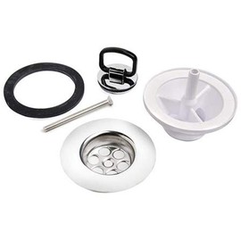 Rak Ceramics BSW6CP2H 1.5-Inch Stainless Steel Waste with Plug for Gourmet Sink 8