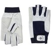 BluePort Segelgloves aus leather - 5 Finger frei L