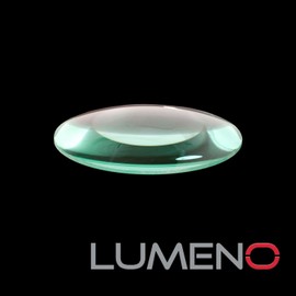 Lumeno 613X und 623X Ersatzlupe Ersatzlinse für Lupenleuchten 3, 5 o. 8 Dioptrien mit 127 mm Durchmesser Standard oder farbechte kristallklare Echtglaslinse Linse-Standard 5 Dioptrien