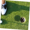 Kisangel Golf Hole Cup Cover Durable Plastic Ring for Accurate