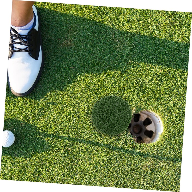 Kisangel Golf Hole Cup Cover Durable Plastic Ring for Accurate