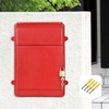 Fenteer Lockable Wall Hanging Mailbox Post Box 34.5x26x10cm Suggestion Box