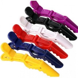 Alligator Hair Clip for Styling and Braiding Blue Clip BL07678 100ea