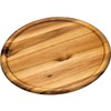 KESPER 28462 Pizzateller 32 cm aus FSC-zertifiziertem Akazienholz/Holzteller/Pizzaunterlage/Pizza-Holzteller/Holzgeschirr