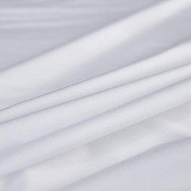 WenBags - Sábanas ajustables impermeables para cama, protector de colchón para camas de cuidado del hogar y del hospital, sábanas suaves de hospital con elástico alrededor (1, blanco, King)