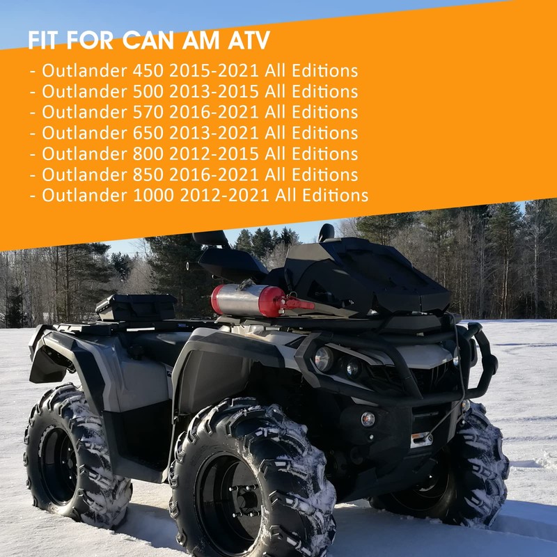 Front & Rear Brake Pads Sintered for Can Am Outlander