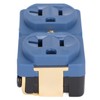 DP‑1G Audiophile Pure Copper Duplex Socket 20A 125V Copper 24k