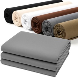 Barcelonetta | Dust Cover Fabric | 60" Wide | Easy to Staple | Replacement for Furniture Underside, Bookbinding, Lining | Medium Weight, Breathing | Upholstery Backing (Grey, 1 Yard)