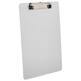 Saunders 21518 Clipboard with Designer Clip 21.6 x 33 cm Silver