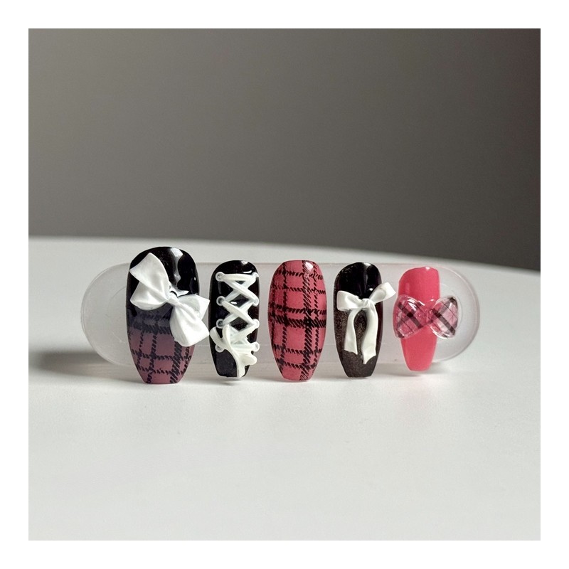 08:30AM Cool & Spicy |Kakache Nail - Coffin Egg /