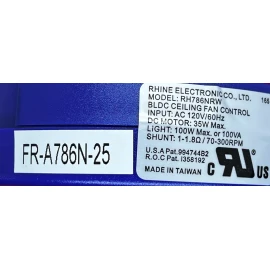 MFP FR-A786N-25 DC Ceiling Fan Receiver