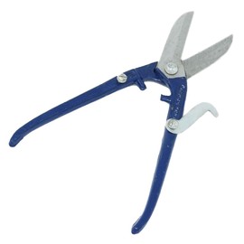 Dapetz ® Thin Sheet Metal Mesh Tin Snip 12" Straight Cutting Shear Cutter Scissor Plastic Professional Continuous Operation, Straight Cut, Made of Steel, for Metal Sheets Cutting.