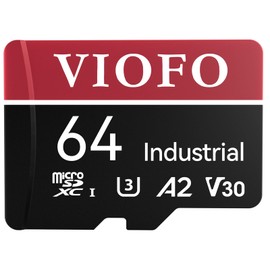 VIOFO 64GB Memory Card SD Card, High Speed with Adapter, MLC V30 U3, Compatible with 1080P 2K 4K WiFi Dashcam Car Camera