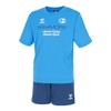 Hummel 633 Blue Air Preamor Suit Top and Bottom Set,