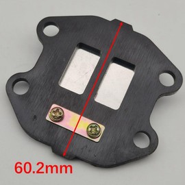Canyoyi Reed Valve Intake Valve Plate for Yamaha PW50 PW 50 PY50 PEEWEE 1981 1982 1983 1984 1985 1986 1987 1988 1989 1990 1991 1992 1993-2009 QT50 1979-1987 Dirt Pit Bike Motorcycle Part 25-365