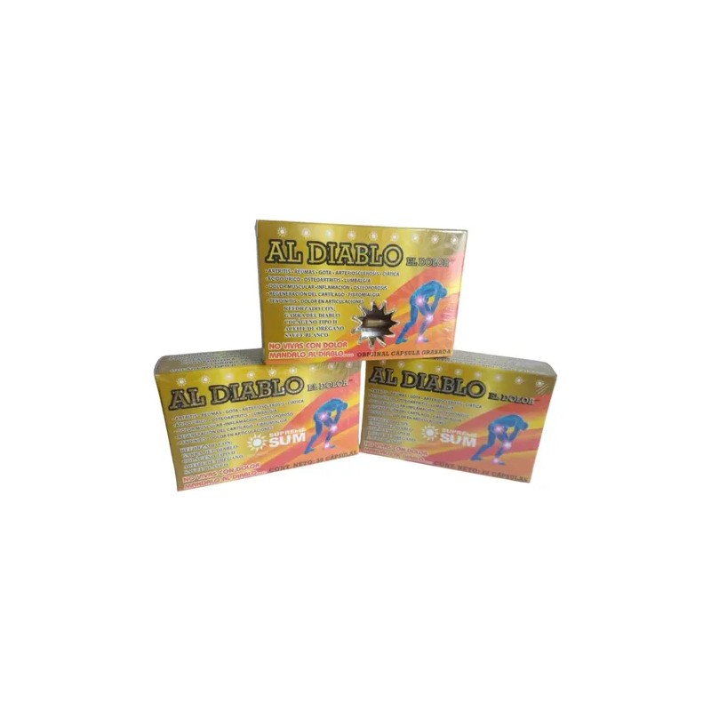 Al Diablo 6 Cajas Con 30 Cáps