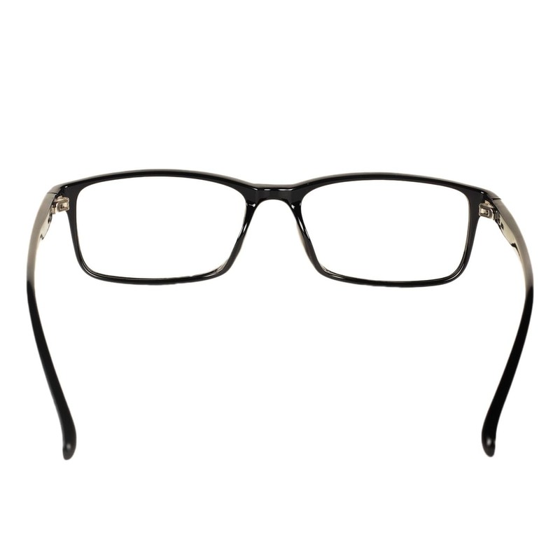 iB-iP Women's Retro Rectangular Thin Rim Leopard Clear Lens Glasses,