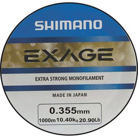 Shimano Exage Extra Strong Mono Line 1000m (22.9lb(0.355mm))