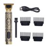 Professional Hair Trimmer T Blade Rechargeable Detail Beard Clipper with