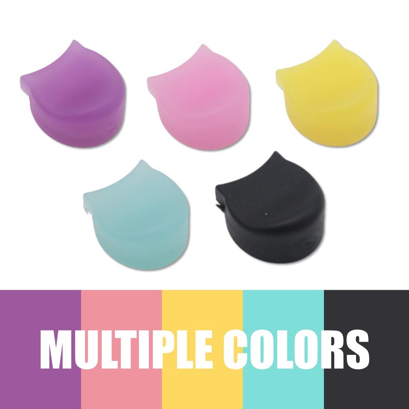 Soundspire 5-Pack Thumb Rest Cushion, 5-Color Clarinet/Oboe Protector, Universal Fit