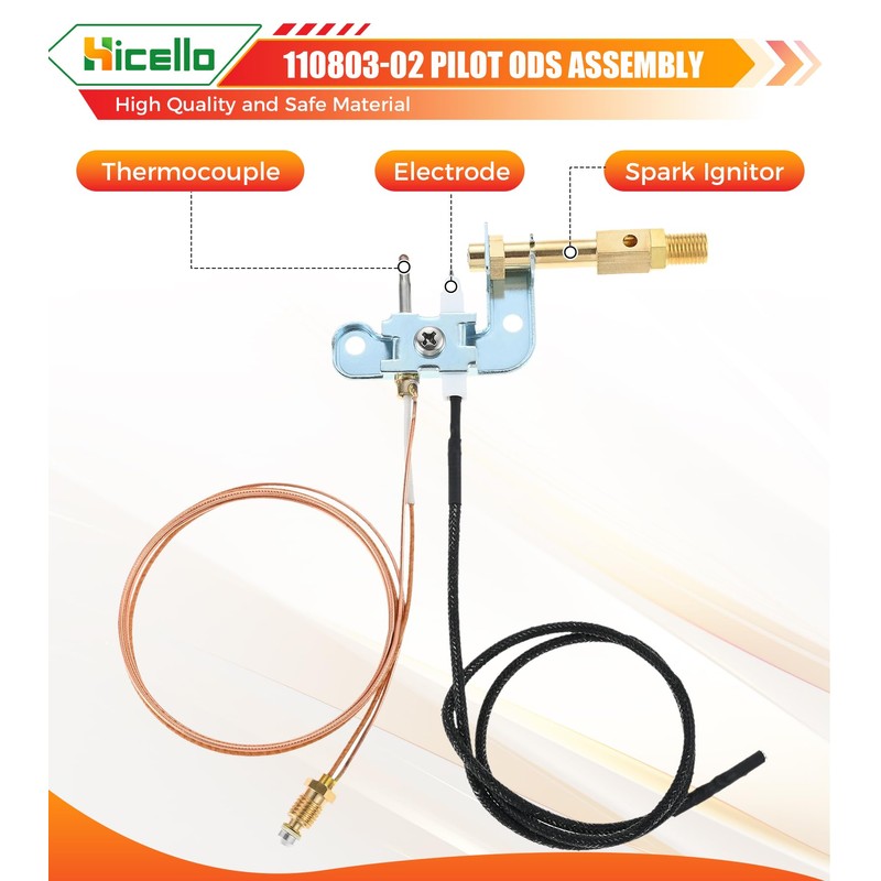 110803-02 LPG Pilot ODS Repair Kit for DESA Vent-Free Propane
