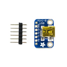 Adafruit USB Mini-B Breakout Board [ADA1764]