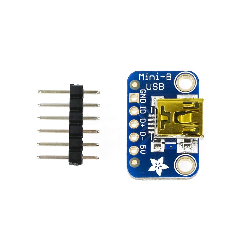 Adafruit USB Mini-B Breakout Board [ADA1764]