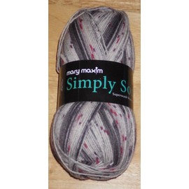 Mary Maxim 1 Skein, Mary Maxim Simply Sox Yarn, 100g, 459yd, Superwash Wool/Nylon, #11
