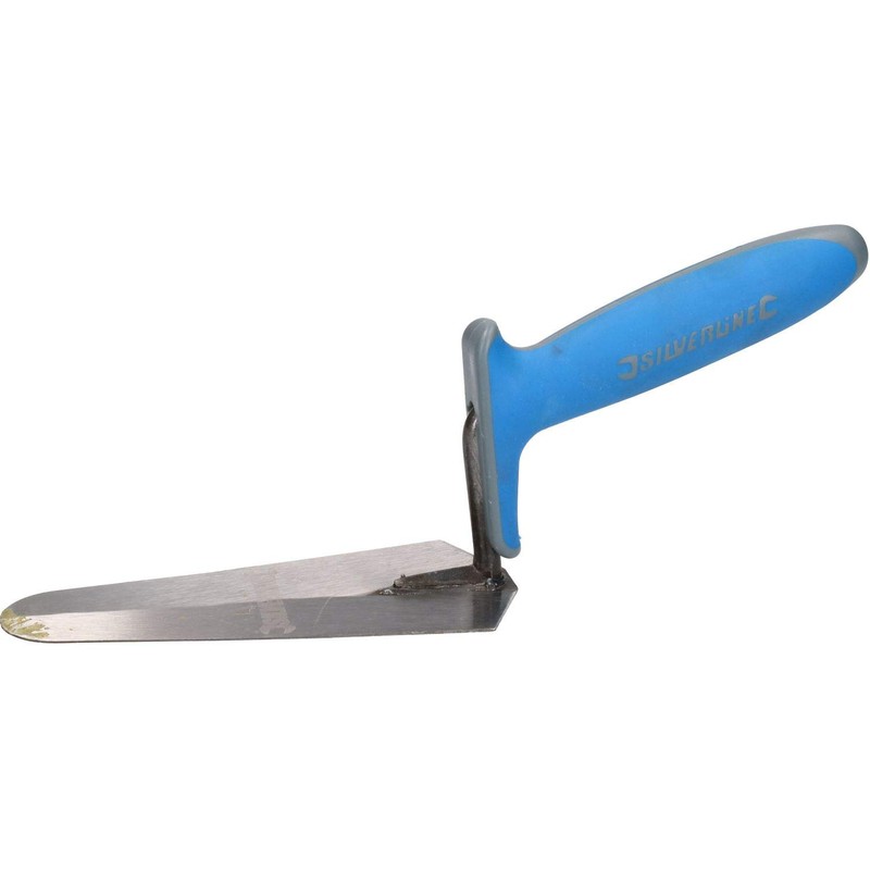 180 x 80mm Gauging Trowel Soft-Grip Handle Brick Laying Paving