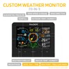 Raddy WF-100C Lite Weather Station Wireless Indoor Outdoor with Temperature,
