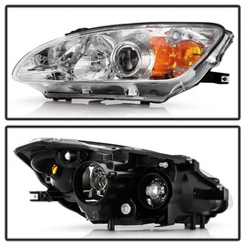 KEEKPO - For 2004 2005 2006 2007 2008 2009 Honda S2000 OE Style Chrome Projector Headlights Headlamps AP2 Set Left+Right