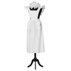 Ladies Fancy Dress Farmer Apron White