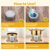 8 Pcs Stainless Steel Fuel Holder, Chafing Wick Fuel Holder