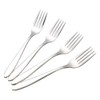 Hespama 12-Pieces Dinner Forks, Stainless Steel Table Forks Set